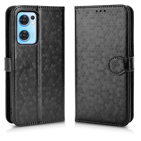 Custodia Portafoglio In Pelle Cover con Supporto C02X per OnePlus Nord CE 2 5G Nero