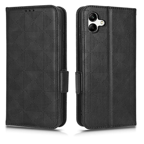 Custodia Portafoglio In Pelle Cover con Supporto C02X per Samsung Galaxy A05 Nero