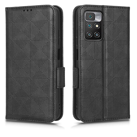 Custodia Portafoglio In Pelle Cover con Supporto C02X per Xiaomi Mi 11i 5G (2022) Nero