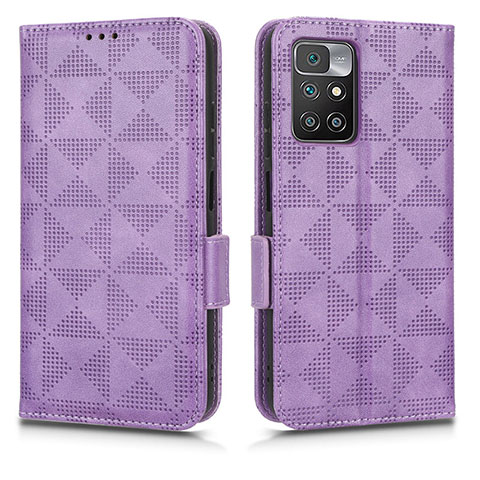 Custodia Portafoglio In Pelle Cover con Supporto C02X per Xiaomi Redmi Note 11 Pro+ Plus 5G Viola