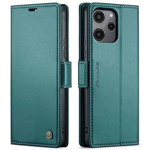 Custodia Portafoglio In Pelle Cover con Supporto C03S per Xiaomi Poco M6 Pro 5G Verde