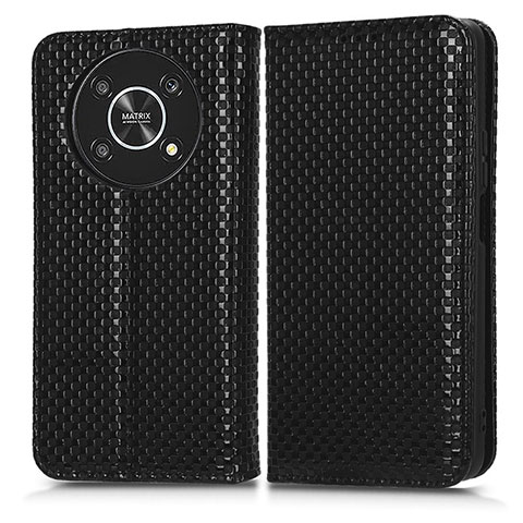 Custodia Portafoglio In Pelle Cover con Supporto C03X per Huawei Honor Magic4 Lite 5G Nero