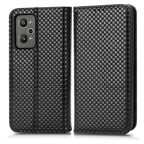 Custodia Portafoglio In Pelle Cover con Supporto C03X per Realme GT Neo 3T 5G Nero