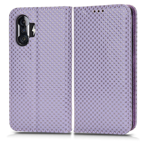 Custodia Portafoglio In Pelle Cover con Supporto C03X per Xiaomi Poco F3 GT 5G Viola