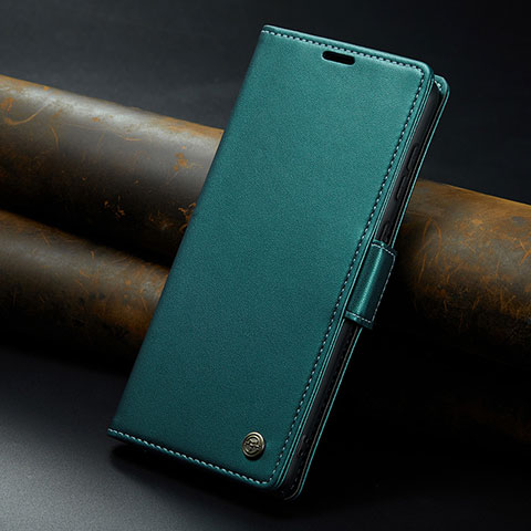 Custodia Portafoglio In Pelle Cover con Supporto C04S per Huawei Mate 60 Pro Verde