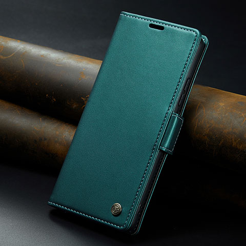 Custodia Portafoglio In Pelle Cover con Supporto C04S per Xiaomi Redmi Note 12R 5G Verde