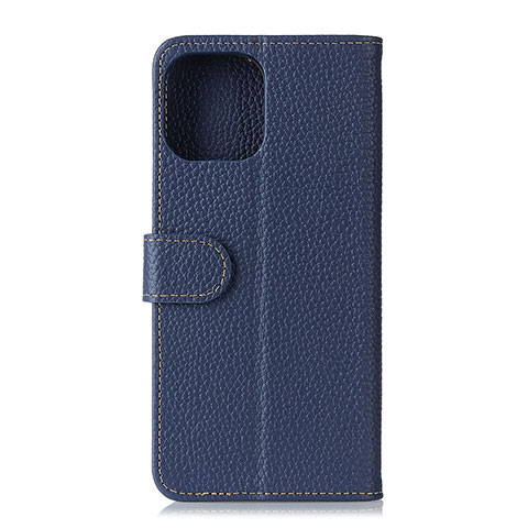 Custodia Portafoglio In Pelle Cover con Supporto C06 per Xiaomi Mi 11 Lite 4G Blu