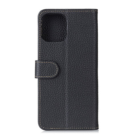 Custodia Portafoglio In Pelle Cover con Supporto C06 per Xiaomi Mi 11 Lite 5G Nero