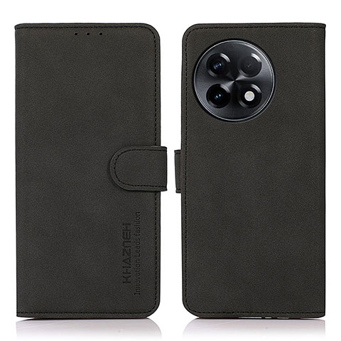 Custodia Portafoglio In Pelle Cover con Supporto D01Y per OnePlus Ace 2 5G Nero