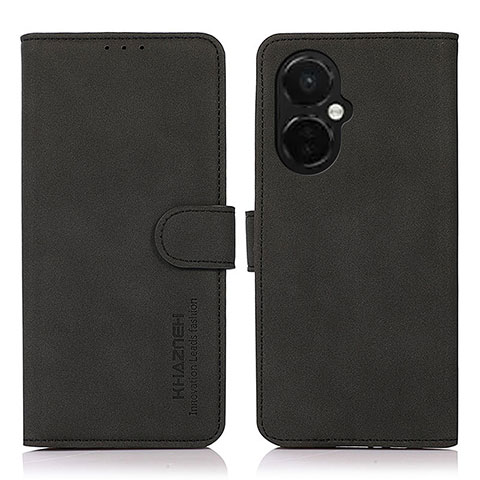 Custodia Portafoglio In Pelle Cover con Supporto D01Y per OnePlus Nord N30 5G Nero