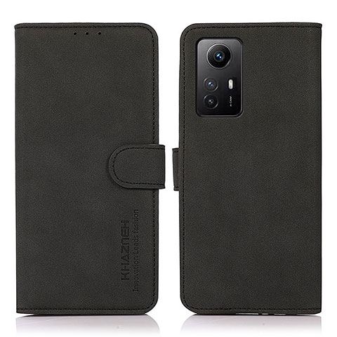 Custodia Portafoglio In Pelle Cover con Supporto D01Y per Xiaomi Redmi Note 12S Nero