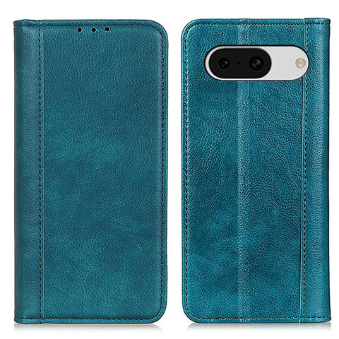 Custodia Portafoglio In Pelle Cover con Supporto D03Y per Google Pixel 8a 5G Verde