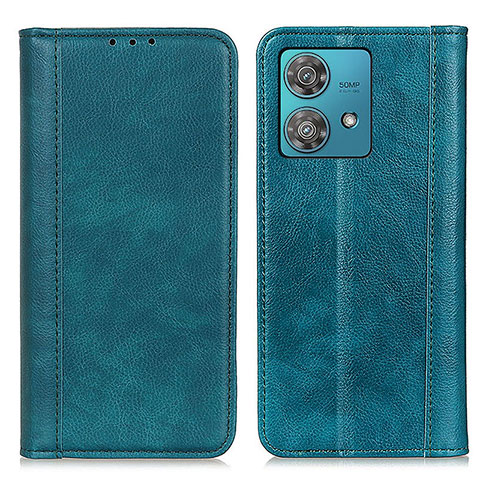 Custodia Portafoglio In Pelle Cover con Supporto D03Y per Motorola Moto Edge 40 Neo 5G Verde