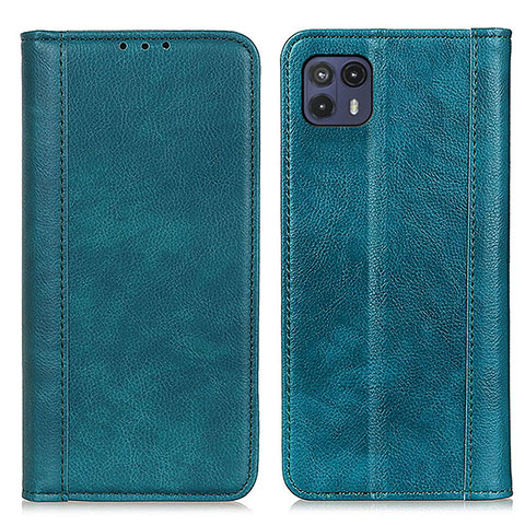 Custodia Portafoglio In Pelle Cover con Supporto D03Y per Motorola Moto G50 5G Verde