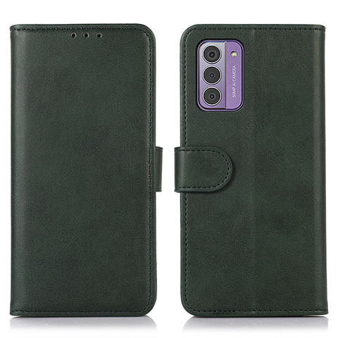 Custodia Portafoglio In Pelle Cover con Supporto D03Y per Nokia G42 5G Verde