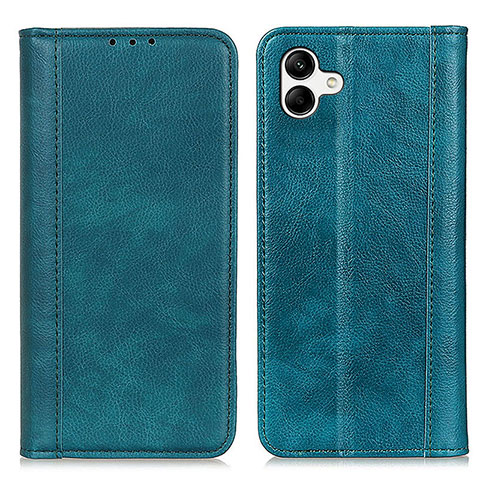 Custodia Portafoglio In Pelle Cover con Supporto D03Y per Samsung Galaxy A04 4G Verde