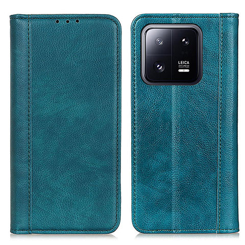 Custodia Portafoglio In Pelle Cover con Supporto D03Y per Xiaomi Mi 13 Pro 5G Verde