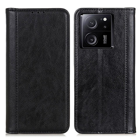 Custodia Portafoglio In Pelle Cover con Supporto D03Y per Xiaomi Mi 13T Pro 5G Nero