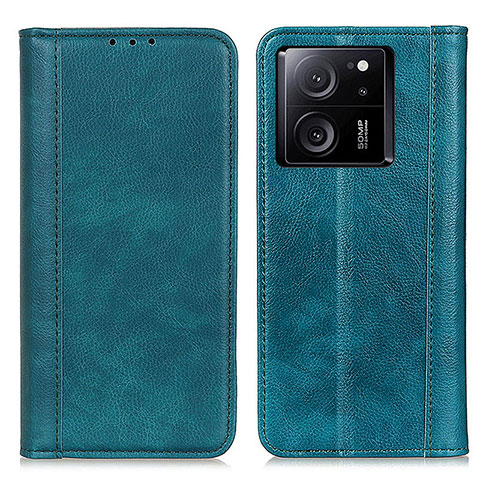 Custodia Portafoglio In Pelle Cover con Supporto D03Y per Xiaomi Mi 13T Pro 5G Verde