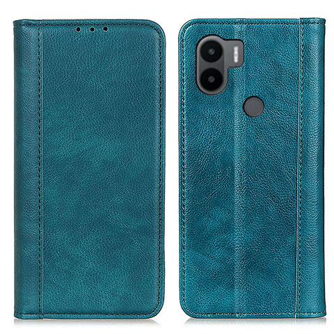 Custodia Portafoglio In Pelle Cover con Supporto D03Y per Xiaomi Redmi A1 Plus Verde