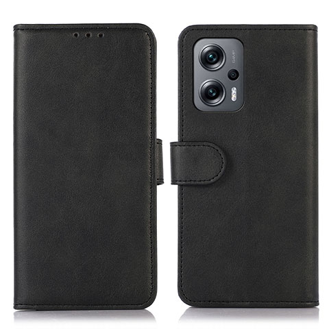 Custodia Portafoglio In Pelle Cover con Supporto D03Y per Xiaomi Redmi K50i 5G Nero