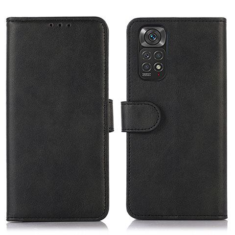 Custodia Portafoglio In Pelle Cover con Supporto D03Y per Xiaomi Redmi Note 11S 4G Nero