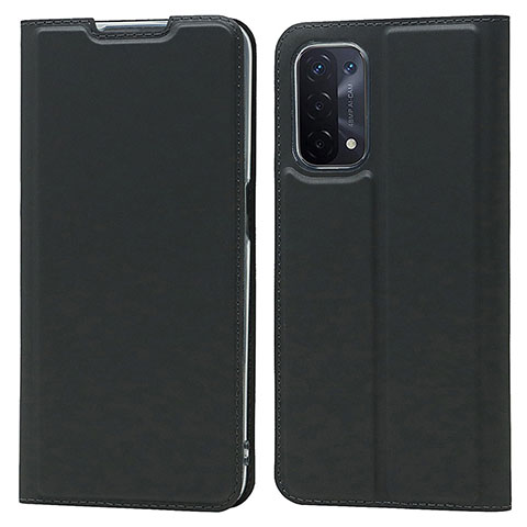 Custodia Portafoglio In Pelle Cover con Supporto D05T per OnePlus Nord N200 5G Nero