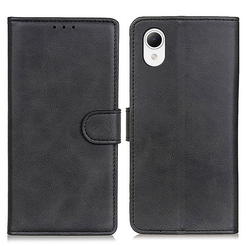 Custodia Portafoglio In Pelle Cover con Supporto D10Y per Samsung Galaxy A23s Nero