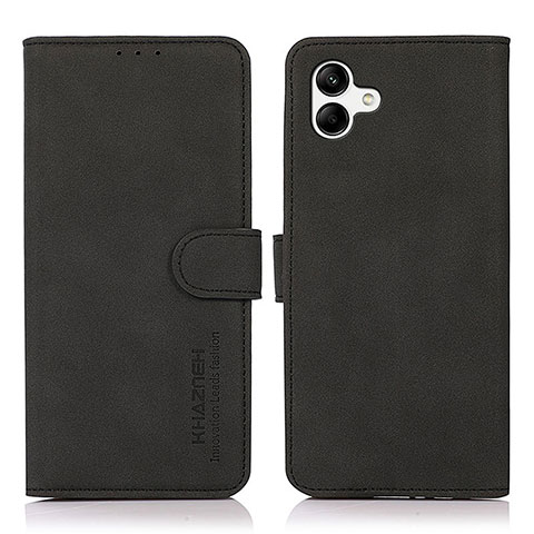 Custodia Portafoglio In Pelle Cover con Supporto D11Y per Samsung Galaxy A04E Nero