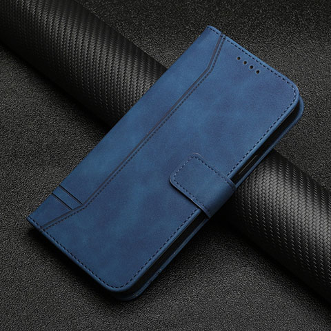 Custodia Portafoglio In Pelle Cover con Supporto H01X per Google Pixel 6 Pro 5G Blu