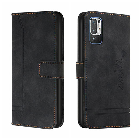 Custodia Portafoglio In Pelle Cover con Supporto H01X per Xiaomi Redmi Note 11 SE 5G Nero