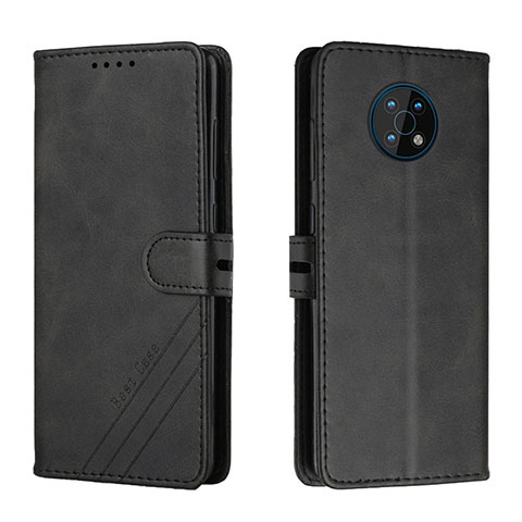 Custodia Portafoglio In Pelle Cover con Supporto H02X per Nokia G50 5G Nero