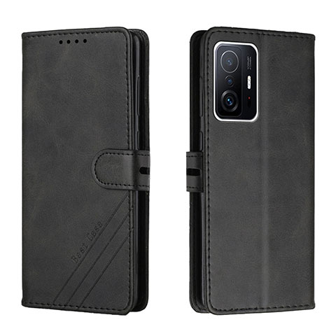 Custodia Portafoglio In Pelle Cover con Supporto H02X per Xiaomi Mi 11T 5G Nero