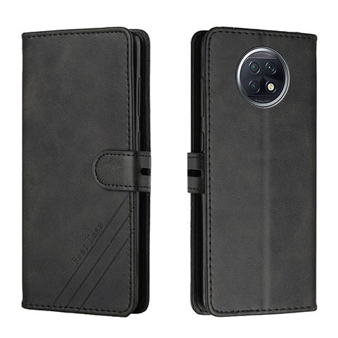 Custodia Portafoglio In Pelle Cover con Supporto H02X per Xiaomi Redmi Note 9 5G Nero