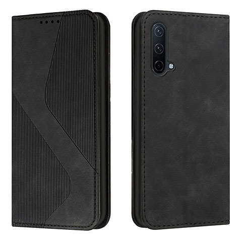 Custodia Portafoglio In Pelle Cover con Supporto H03X per OnePlus Nord CE 5G Nero