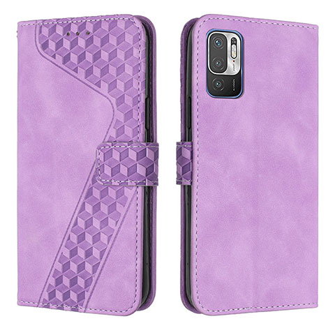 Custodia Portafoglio In Pelle Cover con Supporto H04X per Xiaomi Redmi Note 11 SE 5G Viola