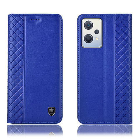 Custodia Portafoglio In Pelle Cover con Supporto H07P per OnePlus Nord CE 2 Lite 5G Blu