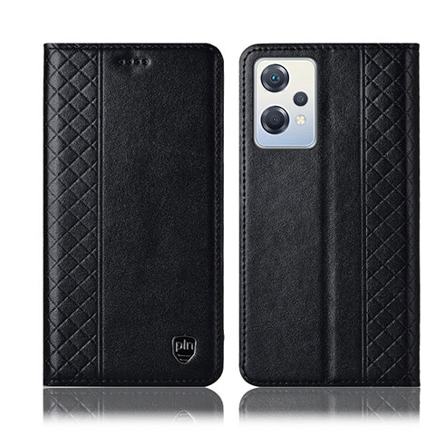 Custodia Portafoglio In Pelle Cover con Supporto H07P per OnePlus Nord CE 2 Lite 5G Nero