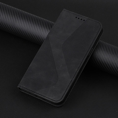 Custodia Portafoglio In Pelle Cover con Supporto H07X per Google Pixel 6 Pro 5G Nero