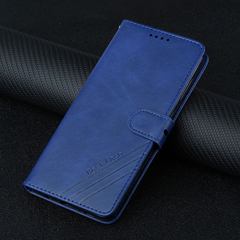 Custodia Portafoglio In Pelle Cover con Supporto H08X per Google Pixel 6 5G Blu