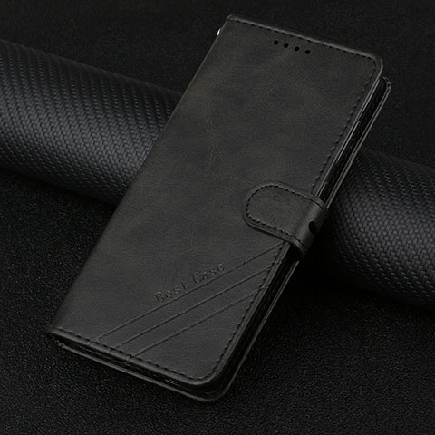 Custodia Portafoglio In Pelle Cover con Supporto H08X per Google Pixel 6 5G Nero