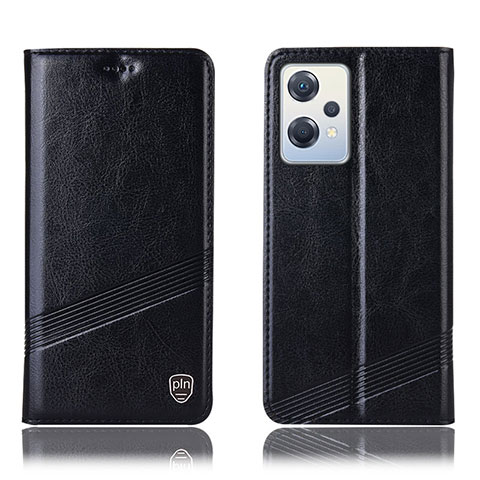 Custodia Portafoglio In Pelle Cover con Supporto H09P per OnePlus Nord CE 2 Lite 5G Nero