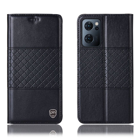 Custodia Portafoglio In Pelle Cover con Supporto H11P per OnePlus Nord CE 2 5G Nero