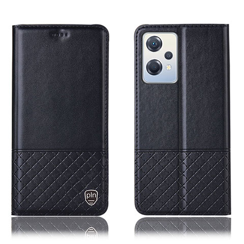 Custodia Portafoglio In Pelle Cover con Supporto H11P per OnePlus Nord CE 2 Lite 5G Nero