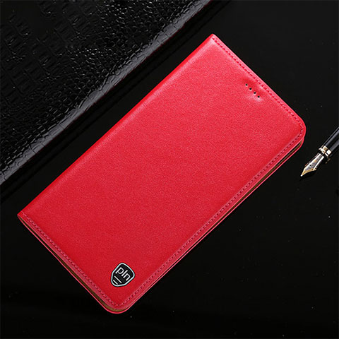 Custodia Portafoglio In Pelle Cover con Supporto H21P per Google Pixel 6 Pro 5G Rosso