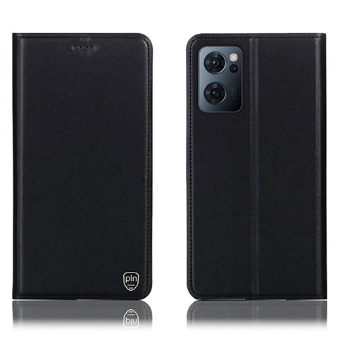 Custodia Portafoglio In Pelle Cover con Supporto H21P per OnePlus Nord CE 2 5G Nero