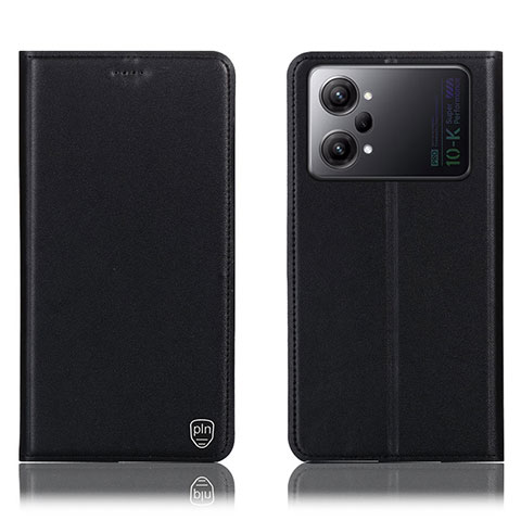 Custodia Portafoglio In Pelle Cover con Supporto H21P per Oppo K10 Pro 5G Nero