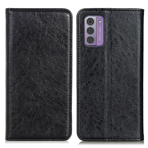 Custodia Portafoglio In Pelle Cover con Supporto K01Z per Nokia G310 5G Nero