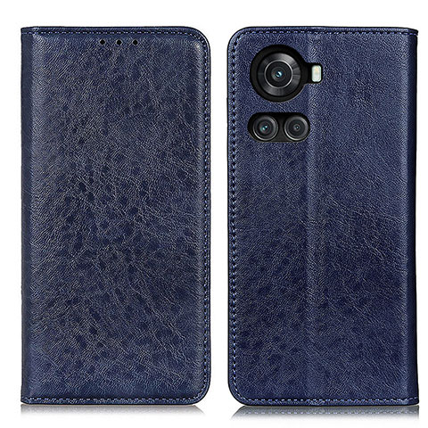 Custodia Portafoglio In Pelle Cover con Supporto K01Z per OnePlus Ace 5G Blu