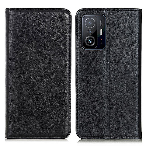 Custodia Portafoglio In Pelle Cover con Supporto K01Z per Xiaomi Mi 11T 5G Nero